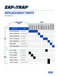 Zap Trap replacement parts Zap Trap replacement parts