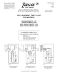 Zoeller M282 Replacement Parts List