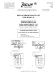 Zoeller M3098 Replacement Parts List