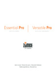 Zumex Versatile Pro Manual Zumex Versatile Pro Manual