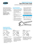 Zurn QCRT_CM Instructions