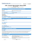0738 CINNAMON SPICE EMULSION SDS