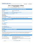 0744 COCONUT EMULSION SDS