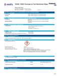 192820, 192821_Everwipe by Tork Disinfectant Wipes_SDS 192820, 192821_Everwipe by Tork Disinfectant Wipes_SDS