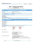 2280 LEMONGRASS OIL SDS