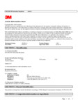 3M N95 Particulate Respirator 8200 SDS