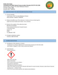 ECOS Free and Clear Daily Whiteboard SDS ECOS Free and Clear Daily Whiteboard SDS