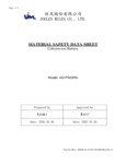 SDS for SATO FX3-LX printers SDS for SATO FX3-LX printers