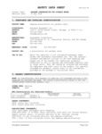 Aquasep SDS Aquasep SDS