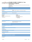 CE-48582 CE-48623  CE-48623- NL - Oven Decarbonizer  Degreaser EN OSHA WHMIS GHS SDS