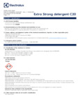 Electrolux 0S2282 SDS Sheet Electrolux 0S2282 SDS Sheet