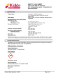 Kidde ABC Agent SDS Kidde ABC Agent SDS