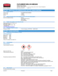 MB3000 CUCUMBER MELON FG750363 SDS