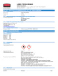 MB9000 LINEN FRESH FG4012441 SDS