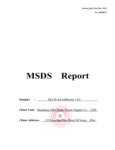 MSDS AA Ni-CAD SDS