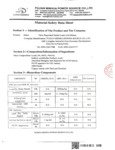 Optima Scale Safety Data Sheet for Indicator Optima Scale Safety Data Sheet for Indicator