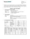 Panasonic SDS 2023