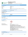 SDS Five Star Chemicals 75% Phosphoric Acid SDS Five Star Chemicals 75% Phosphoric Acid