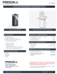 Grease Guardian_Bio Series_Procell C Series Constant Battery_Datasheet Constant C PC1400