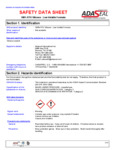 RTV silcone - low volatile formula sds