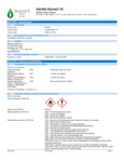 S9000-01-0-00 Vanilla Extract 1X SDS