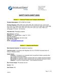 Safety Data Sheet
