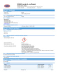 SDS Five Star Chemicals PBW Powder