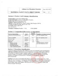 TCP High Bay Light Fixture SDS Sheet