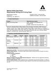 SDS Sheet SDS Sheet