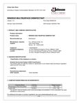 Windex Disinfectant SDS