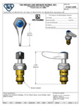 T&S 012447-25NS Specsheet T&S 012447-25NS Specsheet
