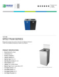 101181 Spec Sheet 101181 Spec Sheet