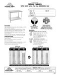 Spec Sheet