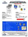 Advance Tabco FC-FM-2219KV Specsheet Advance Tabco FC-FM-2219KV Specsheet