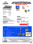 Advance Tabco FC-FM-40EF Specsheet Advance Tabco FC-FM-40EF Specsheet