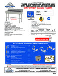 Advance Tabco FC-FM-60, FC-FM-60-F Specsheet Advance Tabco FC-FM-60, FC-FM-60-F Specsheet