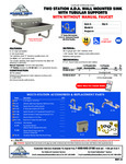 Advance Tabco FS-WM-40-ADA-F, FS-WM-40-ADA Specsheet Advance Tabco FS-WM-40-ADA-F, FS-WM-40-ADA Specsheet
