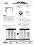 Spec Sheet Spec Sheet