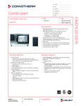 11-Convotherm maxx pro - easyDial 6.20 Gas Spritzer - Specification UL