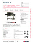1100 Series Specification Sheet