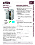 113OV500G2EEN_OV500G2EE- Rack Oven_Spec Sheet