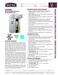 113OV520G1N_OV520G1 Rack Oven_Spec Sheet 113OV520G1N_OV520G1 Rack Oven_Spec Sheet
