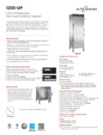1200UP Specsheet
