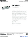 American Metalcraft DWBHV22 Specsheet American Metalcraft DWBHV22 Specsheet