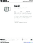 American Metalcraft SM16P Specsheet