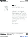 American Metalcraft SRT2 Specsheet