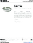American Metalcraft SYNFP14 Specsheet