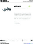American Metalcraft WTHG3 Specsheet