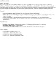 125029 1" and 2" MERV 8 Pre-Filter Spec Sheet 125029 1" and 2" MERV 8 Pre-Filter Spec Sheet