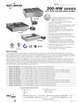 Spec Sheet Spec Sheet